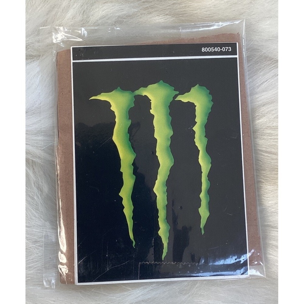 Monster Motocross Stickers Lot 2 Energy Drink Ken Block Ty Gibbs NASCAR RallyX